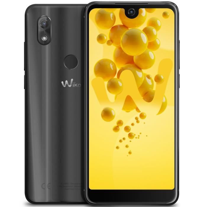 Vente Téléphone portable WIKO View 2 Anthracite pas cher Vente Téléphone portable WIKO View 2 Anthracite pas cher