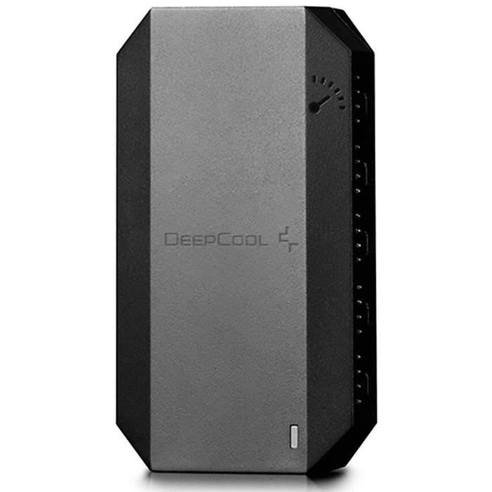 Refroidissement PC – DEEPCOOL – DP-F10PWM-HUB – FH-10 HUB 10 ports ventilateurs 3 ou 4 broches