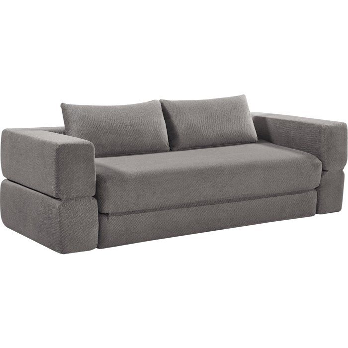 Rosalie Collection ROSALIE Canapé convertible Camel - vue 2