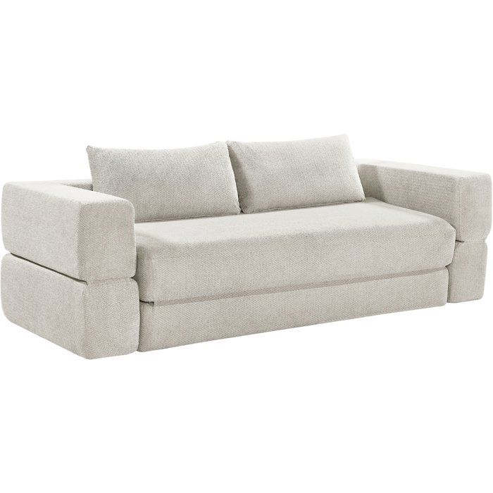 Rosalie Collection ROSALIE Canapé convertible Camel - vue 3