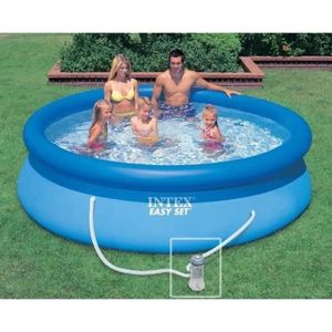 Piscine Intex Easy Set 3,66m X 0,76m | Autoportante Avec Filtre | Installation 10min