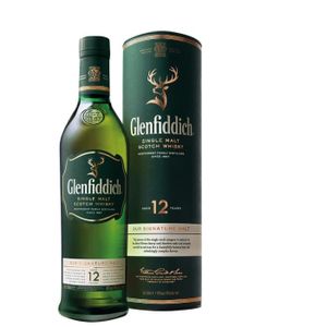 WHISKY BOURBON SCOTCH Glenfiddich 12 ans - Single Malt Scotch Whisky - 4