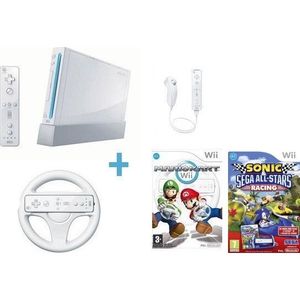 CONSOLE WII Wii MARIO KART + SONIC ALL STARS RACING
