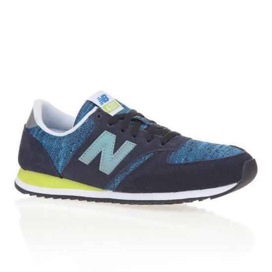 NEW BALANCE Baskets WL420 Chaussures Femme Noir et bleu Cdiscount Chaussures