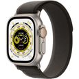 Apple Watch Ultra GPS + Cellular - 49mm - Titanium - Bracelet Black/Gray Trail Loop - S/M-0