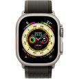 Apple Watch Ultra GPS + Cellular - 49mm - Titanium - Bracelet Black/Gray Trail Loop - S/M-1