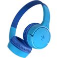 BELKIN SOUNDFORM™ Mini - Casque audio sans fil circum-aural pour enfants - Bluetooth - Bleu-0