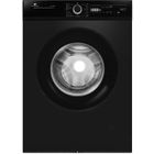 Lave-linge hublot - Pose libre - CONTINENTAL EDISON - CELL712IBP - 7 kg - Induction - 60 cm - 1200 trs/min - Noir mat