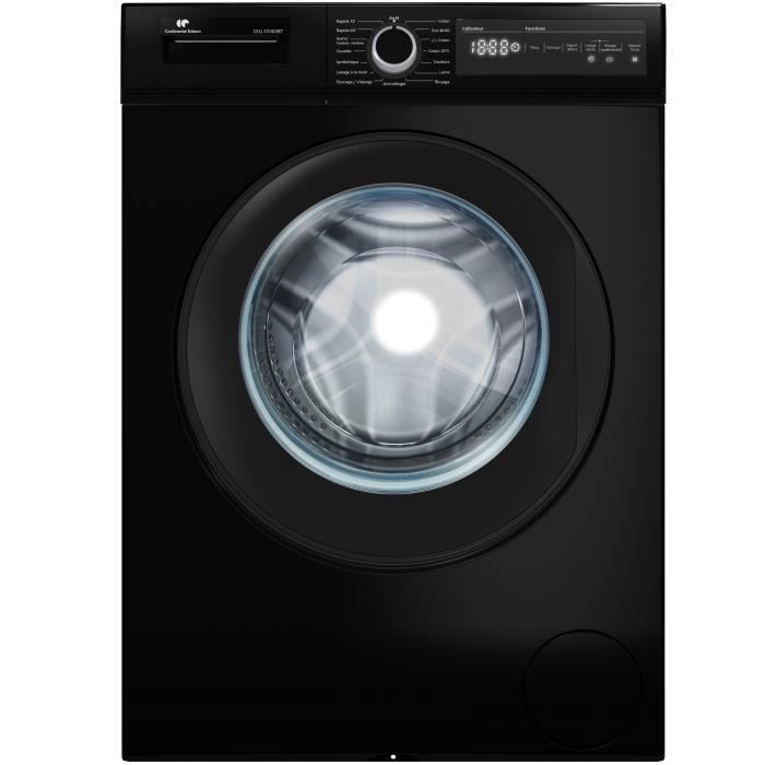 Lave linge hublot CONTINENTAL EDISON CELL10140IBT 10kg Largeur 59 6 cm Classe A 1400 trs moteur induction