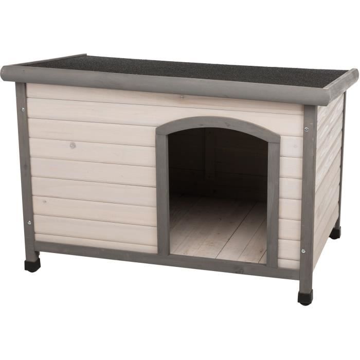 TRIXIE - Natura - Niche pour chiens Taille M 104 × 72 × 68 cm . Classic à toit plat TRIXIE - Natura - Niche pour chiens Taille M 104 × 72 × 68 cm . Classic à toit plat