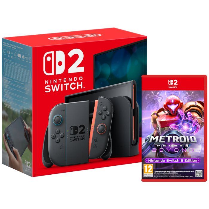 Pack Nintendo : Console Nintendo Switch 2 + Metroid Prime 4: Beyond