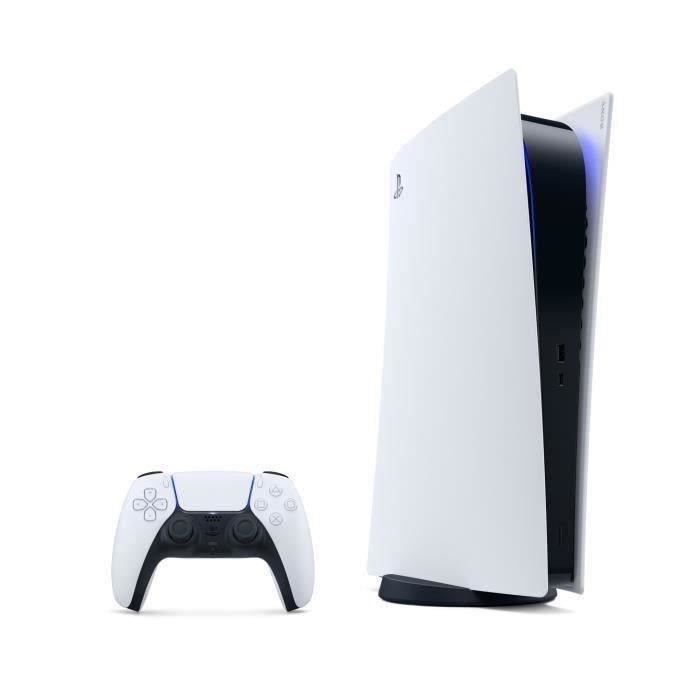 SONY Console PS5 Blanche Digital Edition 825 Go (2020) - Reconditionné - Etat correct - Sony