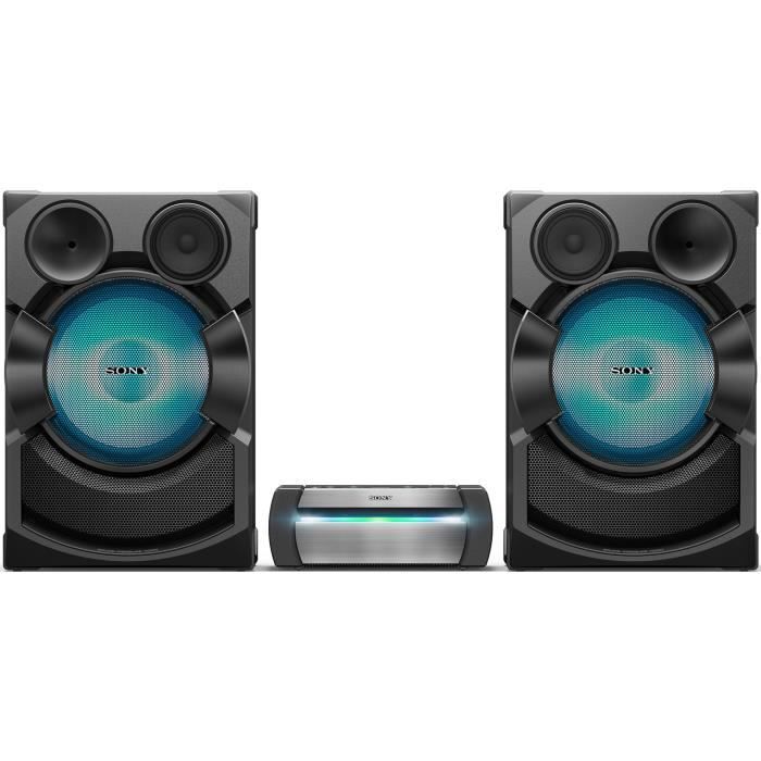 SONY SHAKEX70PIEU Système audio highpower avec lecteur DVD Bluetooth