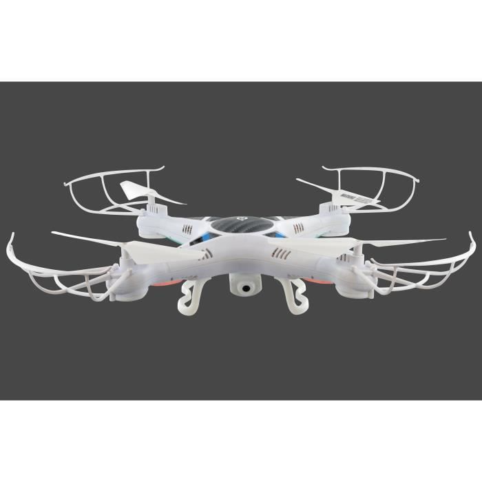 Drone Wifi avec caméra VGA - BIGBEN FLY WIFI CAM - Pilotable sur smartphone - Blanc