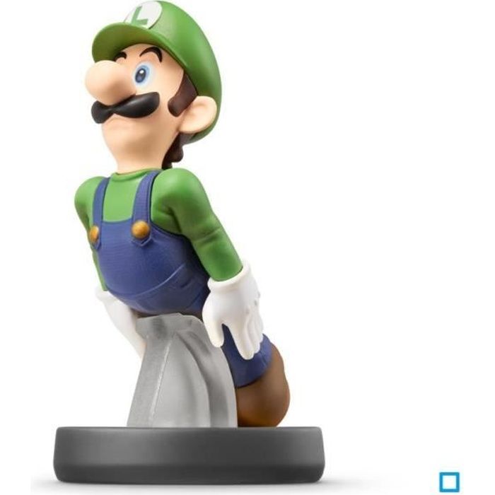 Figurine Amiibo - Luigi N°15 • Collection Super Smash Bros.