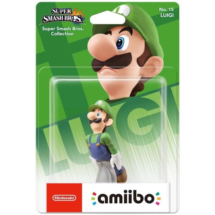Figurine Amiibo Super Mario Luigi Nintendo La Figurine - vue 10