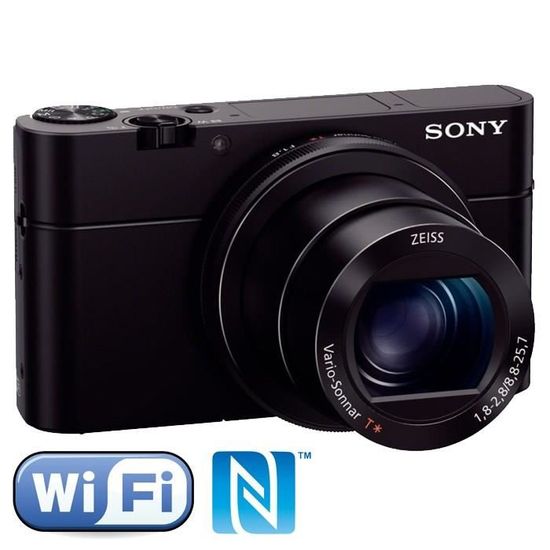 SONY DSC-RX100 Mark III Expert noir - CDD 20,1 mégapixels Appareil photo numérique Compact
