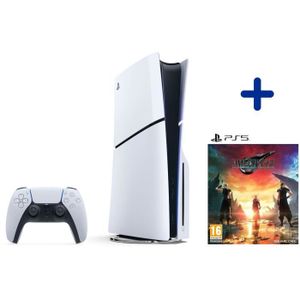 CONSOLE PLAYSTATION 5 Pack PS5 Standard : Console PS5 (Modèle Slim) + Final Fantasy VII Rebirth