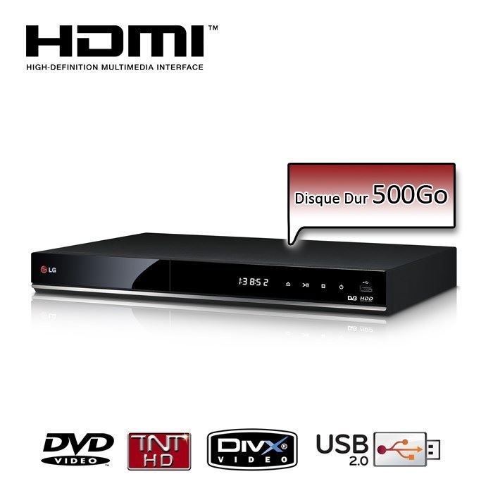LG RH735T Lecteur DVD Enregistreur TNT HD - Achat / Vente lecteur dvd LG  RH735T à prix de folie- Cdiscount