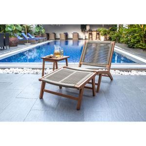 Fauteuil De Jardin Eucalyptus Achat Vente Pas Cher