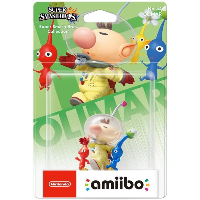 NINTENDO Amiibo Super Smash Bros. Olimar et Pikmin - vue 3