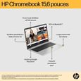 PC Portable HP Chromebook 15a-na0012nf - 15,6" FHD - Celeron N4500 - RAM 8Go - Stockage 128Go eMMC - Intel UHD - Chrome - AZERTY-4