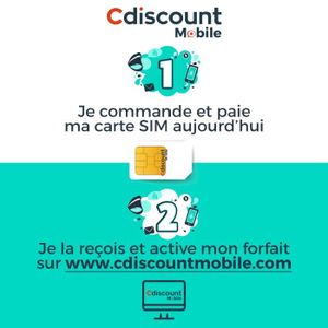 Carte Sim Achat Vente Telephonie Pas Cher Cdiscount