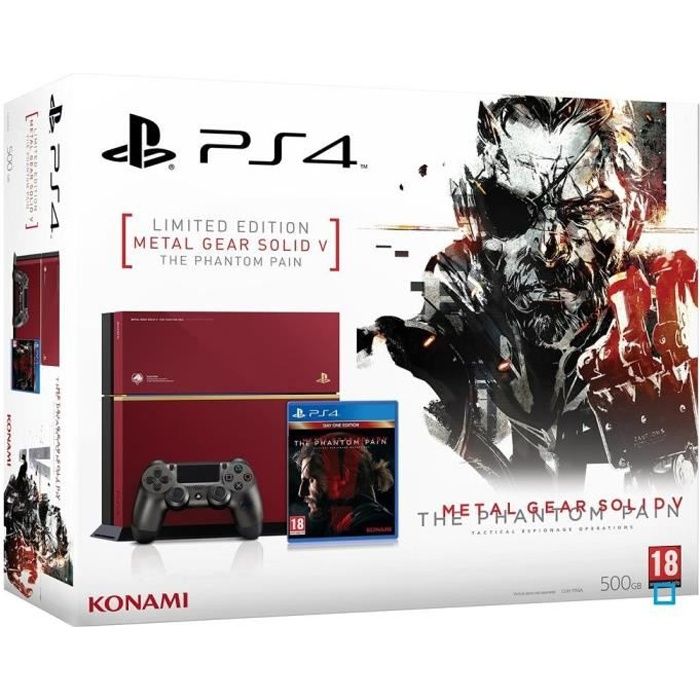 PS4 Edition limitée + Metal Gear Solid V
