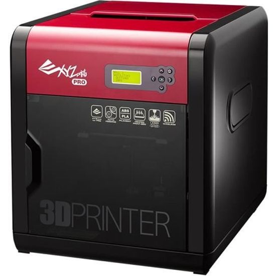XYZ Printing Imprimante 3D Da Vinci Pro 3 en 1 USB 2.0/Wifi 1 Buse PLA/ABS