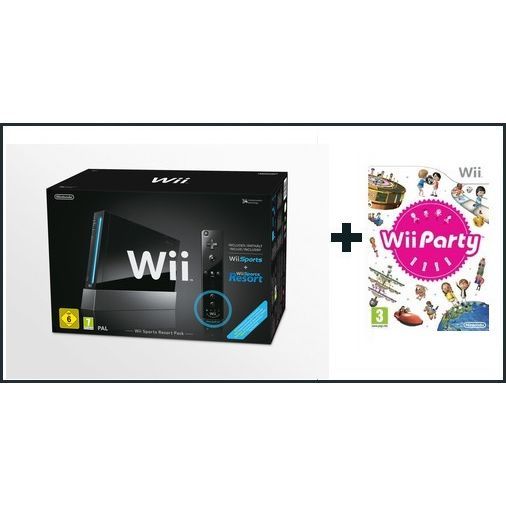 Wii NOIRE SPORTS RESORT + Wii PARTY