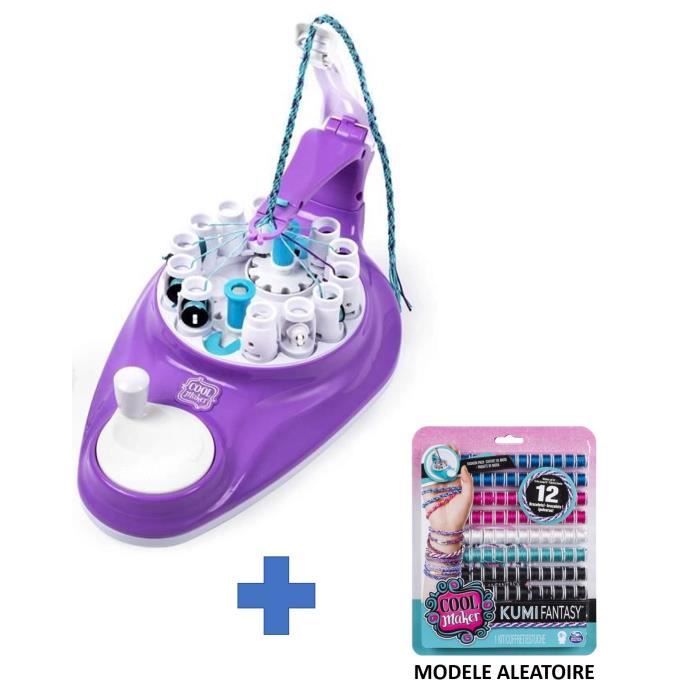 KUMI KREATOR Machine à bracelets + 1 grande recharge (modèle aléatoire) -  Cdiscount Jeux - Jouets