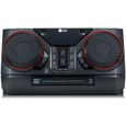 Mini chaine Hi-Fi Bluetooth LG CK43 - 300W - Effet DJ - Lecteur CD/MP3 - Radio - Karaoké - Noir-2