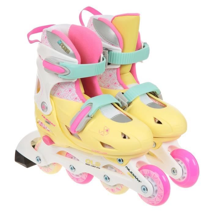 Rollerblade Microblade Rollers De Fitness Réglables Pour Enfant Aqua/Noir