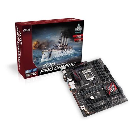 Asus Z170 PRO GAMING    90MB0MD0-M0EAY0