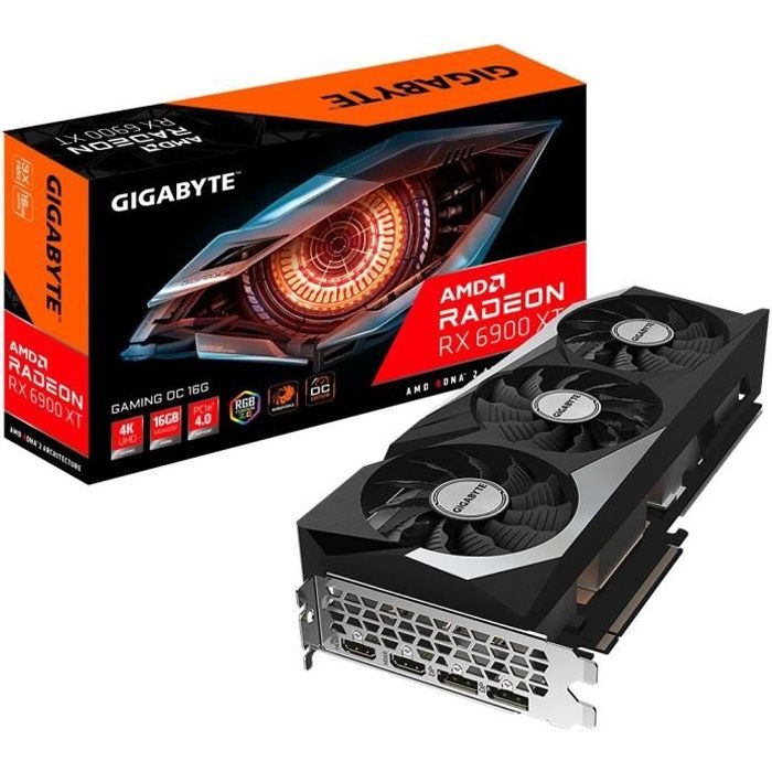 GIGABYTE Aorus Radeon – Carte Graphique RX 6900 XT Gaming OC – 16 Go