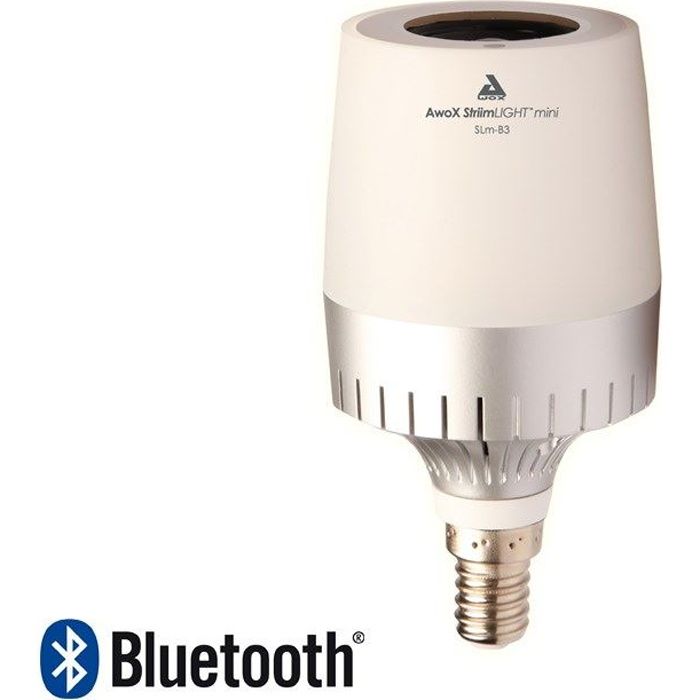 AWOX LIGHT SLm-B3 Ampoule LED musicale bluetooth