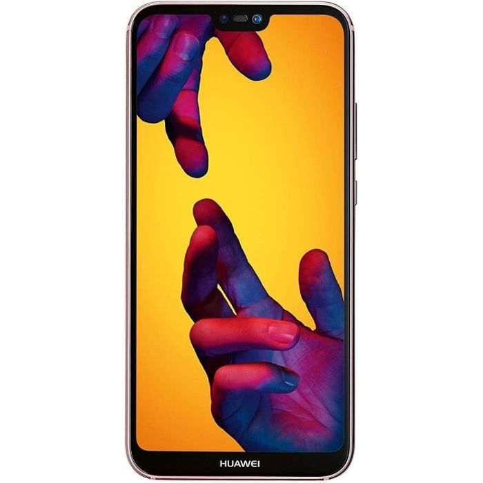 Smartphone HUAWEI P20 Lite 64 Go Rose - Double SIM - Lecteur dempreintes digitales
