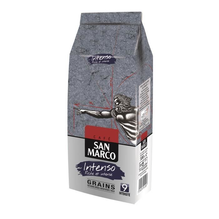 San Marco Intenso Grain 500 g Cdiscount Au quotidien