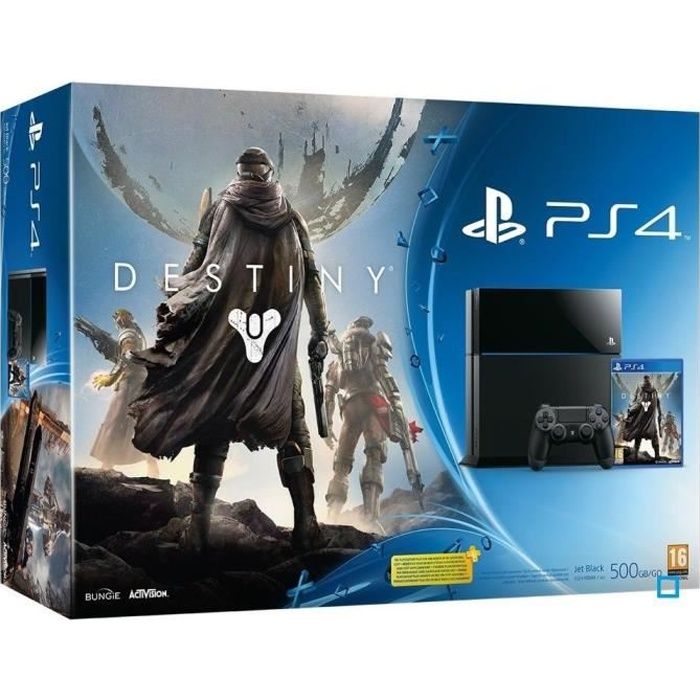 Pack Console PS4 500 Go + Jeu Destiny