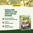 Engrais naturel ALGOFLASH NATURASOL - Corne torréfiée et sang séché - 3kg-2