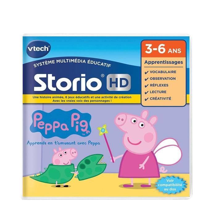 Tablette storio max 2.0 5 rose, jeux educatifs