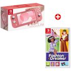 Pack Nintendo : Console Nintendo Switch Lite • Corail + Fashion Dreamer