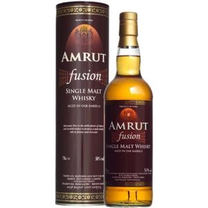 WHISKY BOURBON SCOTCH Amrut  fusion 70cl 50°  Whisky Indien