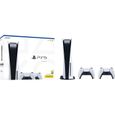 Pack PS5 Standard : Console PS5 Standard + 2ème Manette DualSense Blanche + Gran Turismo 7 + Station de Charge pour DualSense-1