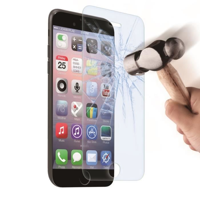 MUVIT FOR CHANGE VERRE TREMPE PLAT: APPLE IPHONE 6/6S/7/8