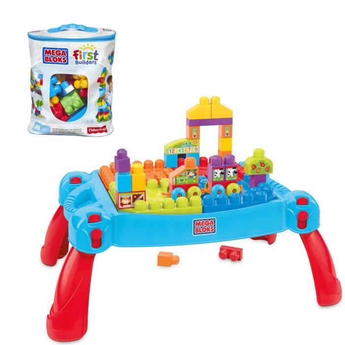 Mega Bloks Table 3 en 1 - vue 2