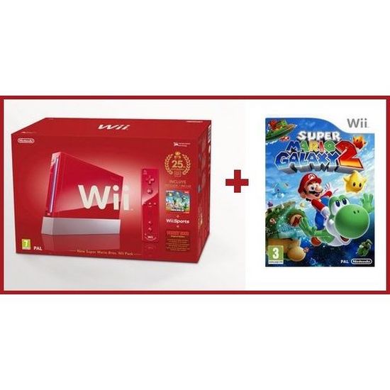 Pack Wii New Super Mario Bros Mario Galxy 2 Cdiscount Jeux Video Pack Wii New Super Mario Bros Mario Galxy 2 Cdiscount Jeux Video