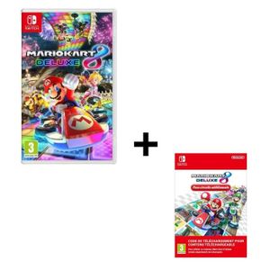 JEU NINTENDO SWITCH Pack : Mario Kart 8 Deluxe Jeu Switch + Code de té