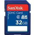 SANDISK 94195 Carte mémoire SDHC "Standard"- 32GB- Cl.4-0