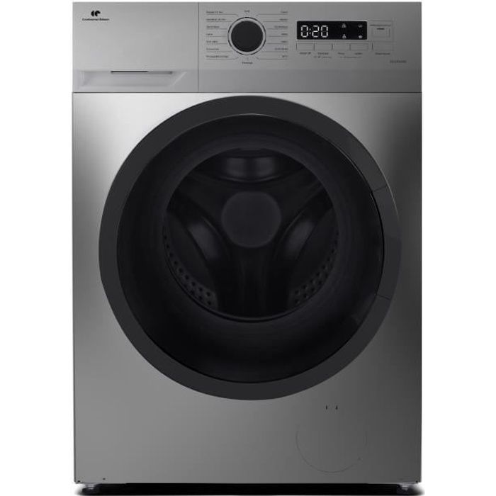 Lave-linge hublot CONTINENTAL EDISON CELL914ISS - 9 kg - Largeur 59,5 cm - Classe A - 1400 trs - mot